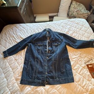 GAP Oversized Blue Denim Jacket